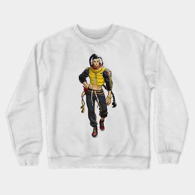 Jamie - Street Fighter 6 Crewneck Sweatshirt by universepod